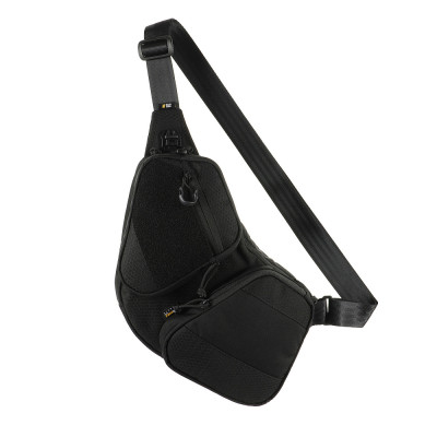 M-Tac Bat Wing Bag Elite Hex – soma pār plecu, Melna