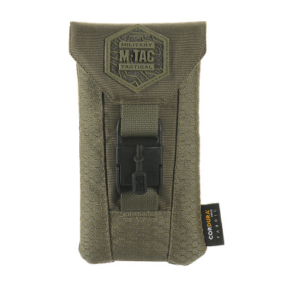 M-Tac Smartphone Pouch Elite Medium Hex – tālruņa somiņa, Ranger Green