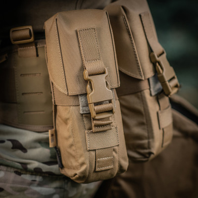 M-Tac Pouch Double Magazine Closure Fastex – magazīnu somiņa, Coyote