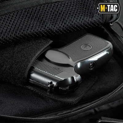 M-Tac Magnet XL Bag Elite Hex – soma pār plecu, Melna