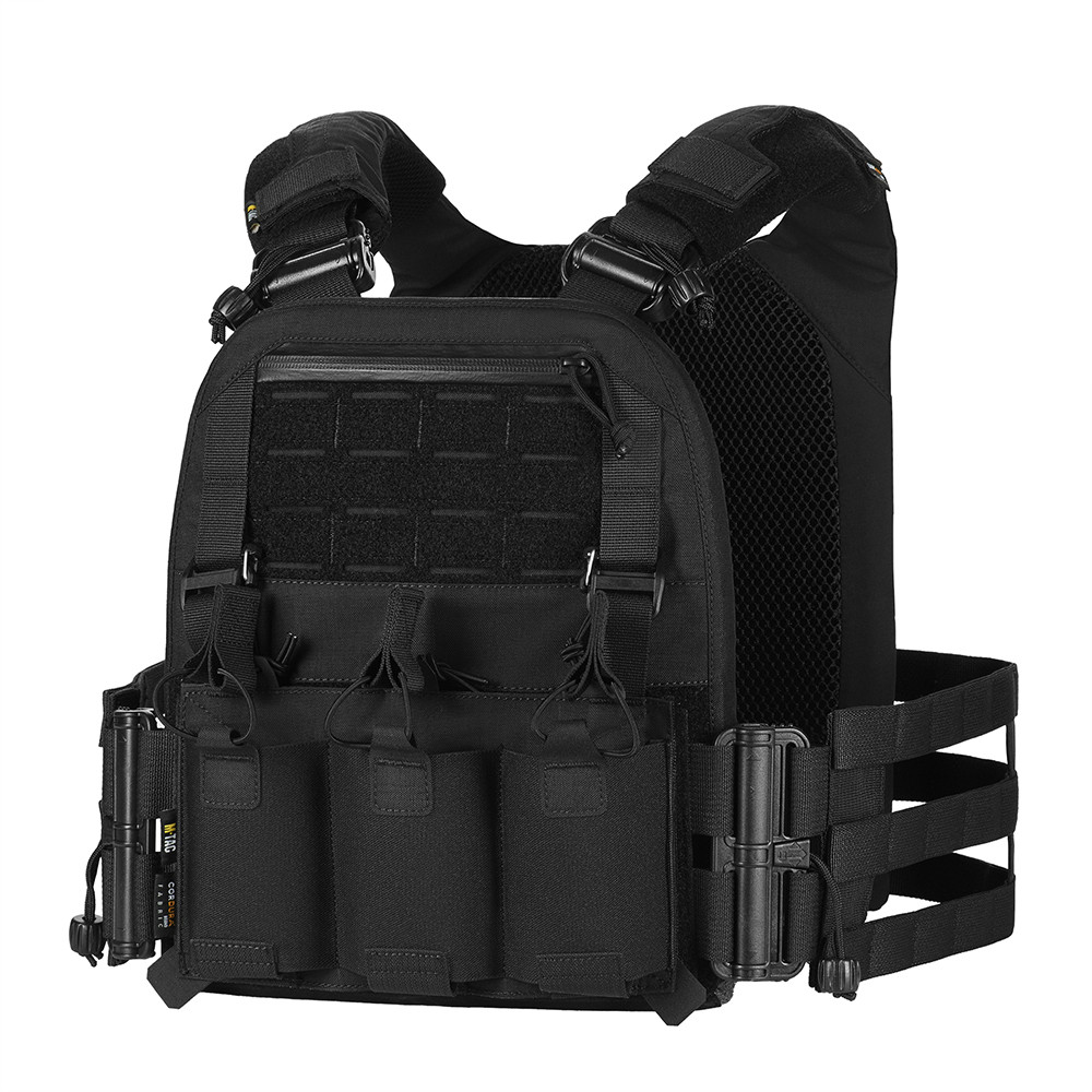 M-Tac Plate Carrier Cuirass FAST Elite – taktiskā veste, Melna