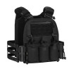 M-Tac Plate Carrier Cuirass FAST Elite – taktiskā veste, Melna