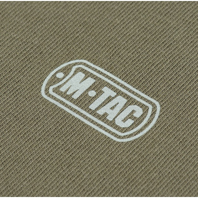 M-Tac Cotton džemperis, 100% kokvilna, rievotas aproces, Dark Olive