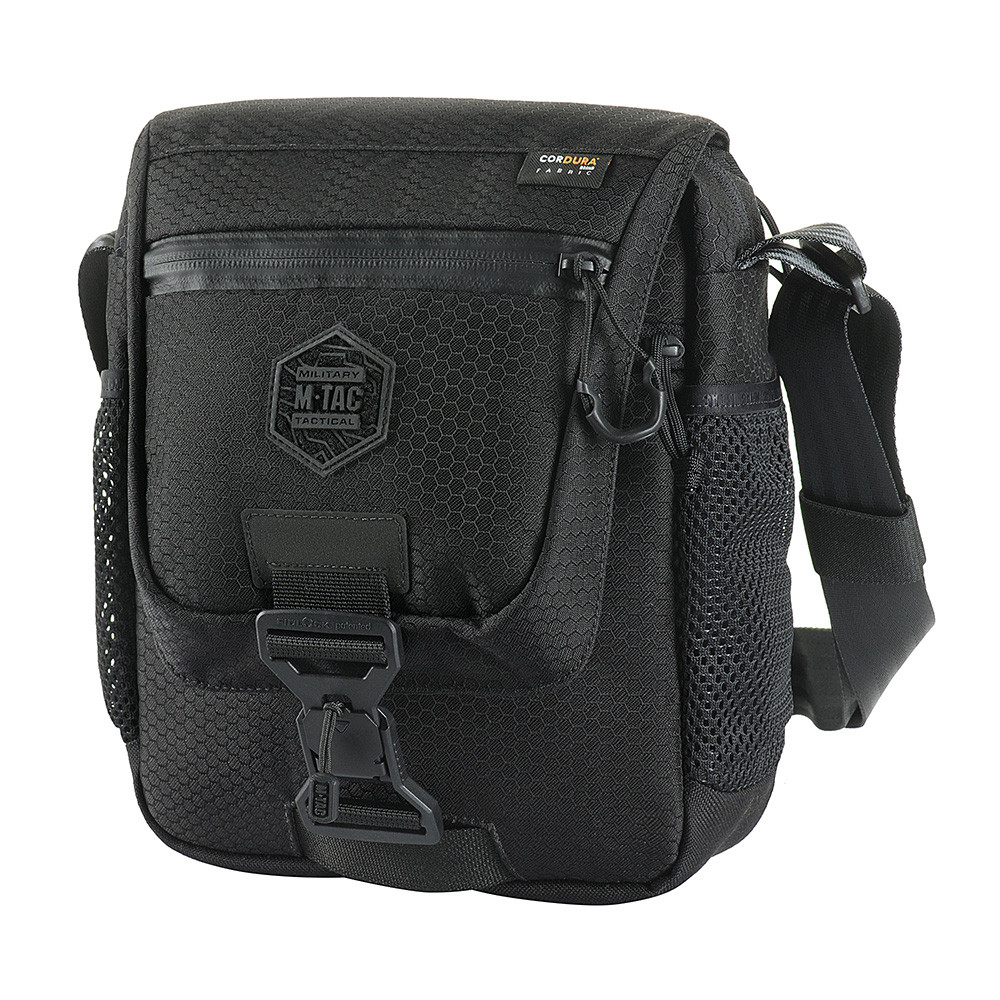 M-Tac Satellite Magnet Bag Gen.II Elite Hex – soma pār plecu, Melna