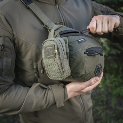 M-Tac PC Utility Pouch Elite Hex – universāla somiņa, Ranger Green