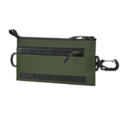 M-Tac Wallet Horizontal with Carabiner X-Pac Elite – maks, Ranger Green
