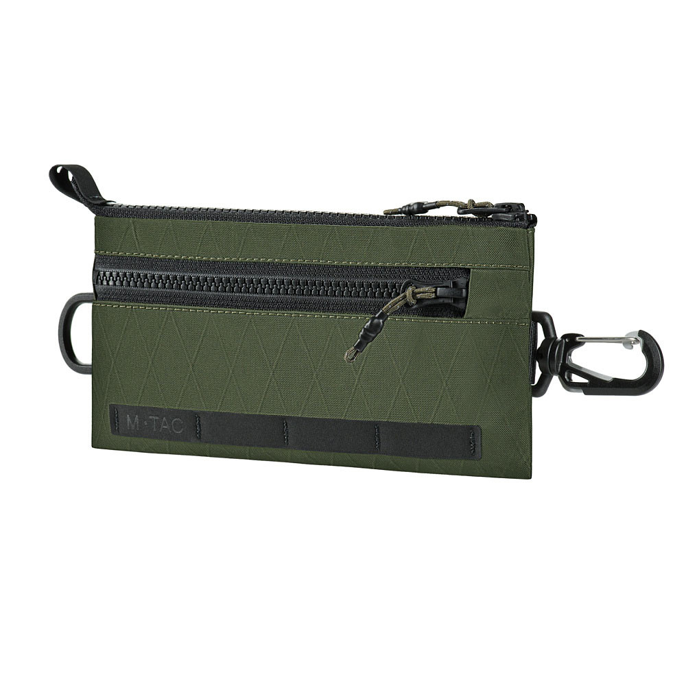 M-Tac Wallet Horizontal with Carabiner X-Pac Elite – maks, Ranger Green