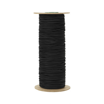 M-Tac Paracord Shock-Cord 3 mm 100 m – elastīga paracord aukla, Melna