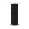M-Tac Paracord Shock-Cord 3 mm 100 m – elastīga paracord aukla, Melna
