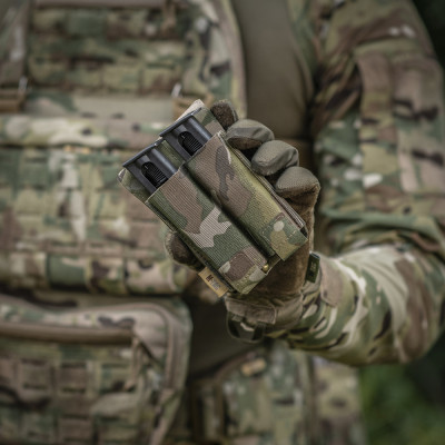 M-Tac Pouch Double Magazine for Pistol APS Laser Cut – magazīnu somiņa