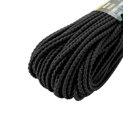 M-Tac Paracord Shock-Cord 30 m – elastīga paracord aukla, Melna