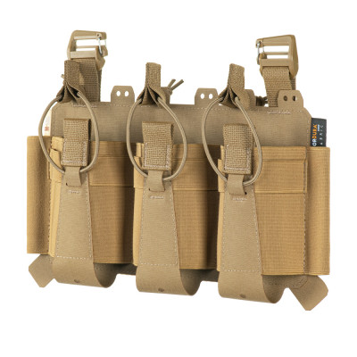 M-Tac Front Panel for Plate Carrier Three Mags – magazīnu panelis, Coyote