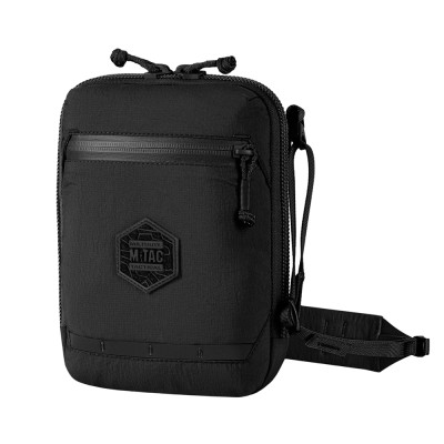M-Tac Pocket Bag Hardsling Lite-C Elite – soma pār plecu, Melna