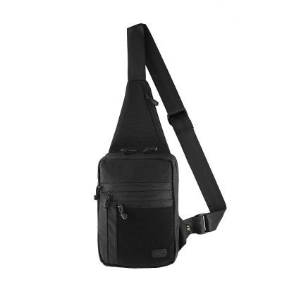 M-Tac Carry Sling Bag Elite Gen.IV with Velcro – soma pār plecu, Melna