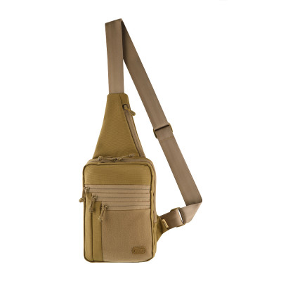 M-Tac Carry Sling Bag Elite Gen.IV with Velcro – soma pār plecu, Coyote