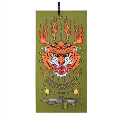 M-Tac Microfiber Towel Tiger 80x40 cm – dvielis