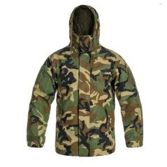 Mil-Tec Woodland Wet Weather Jacket W/Fleece Liner Gen.II Striukė drėgnam orui su išsegamu flisu
