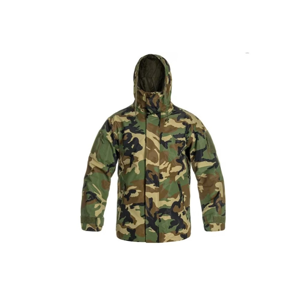 Mil-Tec Wet Weather Jacket Gen.II, 3 slāņu jaka, Woodland