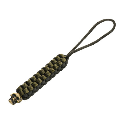 M-Tac Knife Lanyard Cuboid Skull – naža aukliņa, Olive/Black