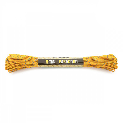 M-Tac Paracord Minicord Reflective 15 m – paracord aukla, Goldenrod