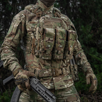 M-Tac Double AK Mag Pouch with Cover Gen.III – magazīnu somiņa