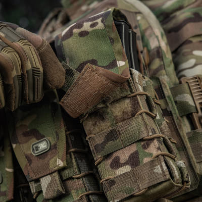 M-Tac Double AK Mag Pouch with Cover Gen.III – magazīnu somiņa