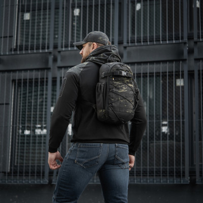 M-Tac Sturm Backpack with Ergonomic Straps Elite – mugursoma, Multicam/Black