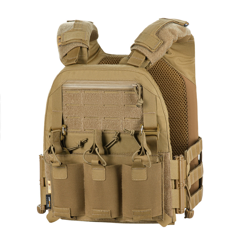 M-Tac Plate Carrier Cuirass Elite – taktiskā veste, Coyote