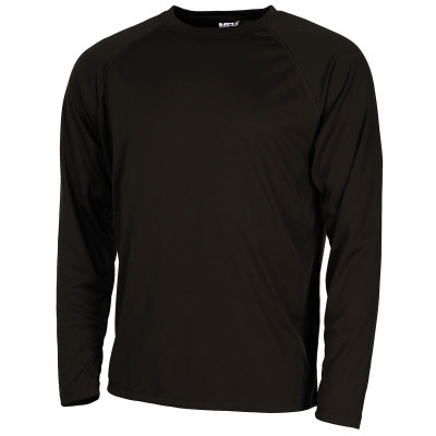 MFH Professional US Undershirt Level I GEN III – termo T-krekls, Melna