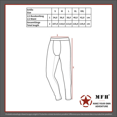 MFH Professional US Underpants Level I GEN III – termo apakšbikses