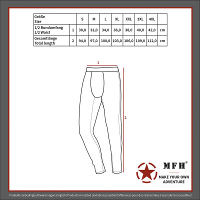 MFH Professional US Underpants Level II GEN III – termo apakšbikses