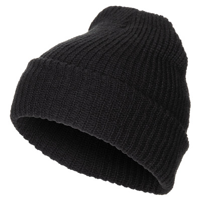 MFH Watch Hat Acrylic Coarse Knit – adīta cepure, Melna