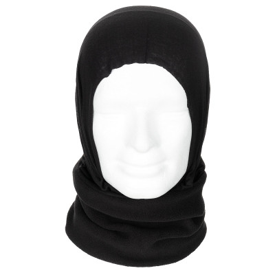 MFH Neck Gaiter Fleece – flīsa kakla sildītājs, Melna