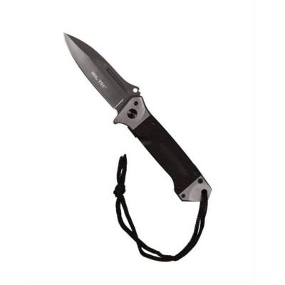 Kompakts tērauda nazis ar Micarta rokturi