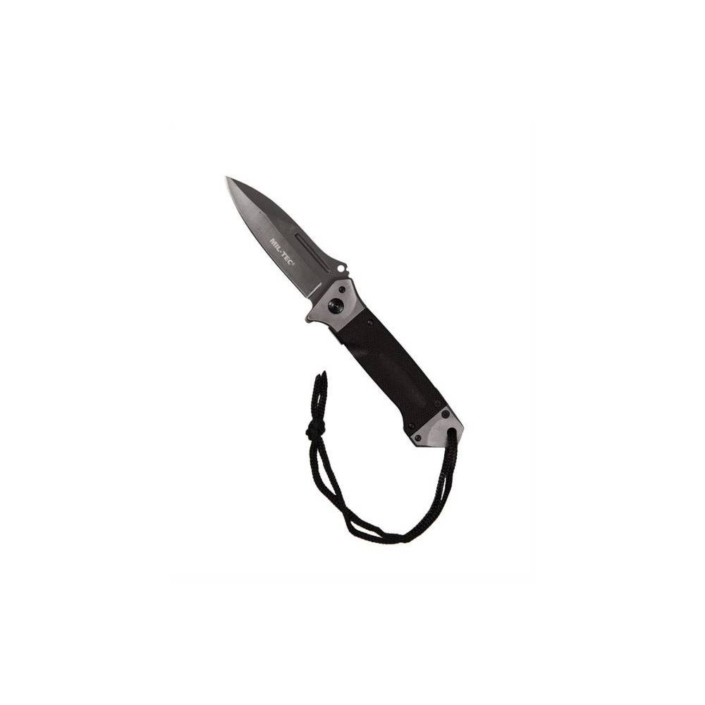 Kompakts tērauda nazis ar Micarta rokturi