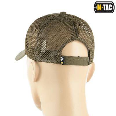 M-Tac tīkla beisbola cepure, vasarai, Army Olive