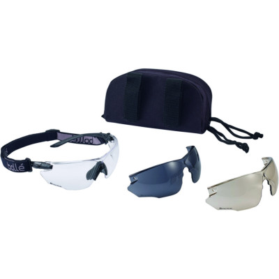 Bolle Tactical COMBAT brilles ar 3 lēcām STANAG 2920