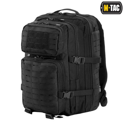 M-Tac mugursoma ar Molle sistēmu, 36 l, 51x29x28 cm, Melna
