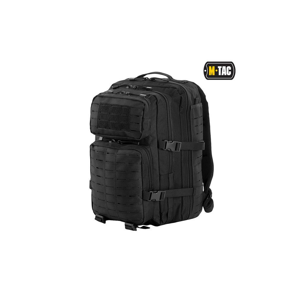 M-Tac mugursoma ar Molle sistēmu, 36 l, 51x29x28 cm, Melna
