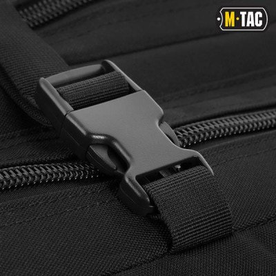 M-Tac mugursoma ar Molle sistēmu, 36 l, 51x29x28 cm, Melna