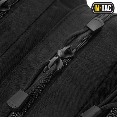 M-Tac mugursoma ar Molle sistēmu, 36 l, 51x29x28 cm, Melna