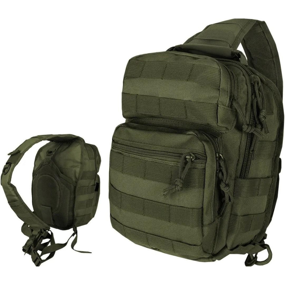 Mil-Tec One Strap Assault Pack Small 10 l soma, Olive