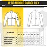 M-Tac Jacket Patrol Flex Švarkas su Velcro lipdukais antsiuvams