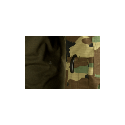 Invader Gear Combat Shirt Woodland taktiskie krekls — 5/6
