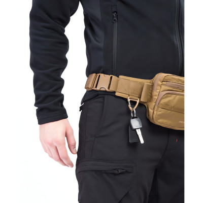 Pentagon taktiskā battle belt josta, 4 kabatas, 5XL, Melna