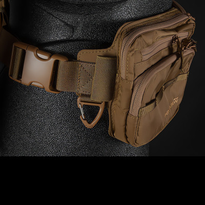Pentagon taktiskā battle belt josta, 4 kabatas, 5XL, Melna