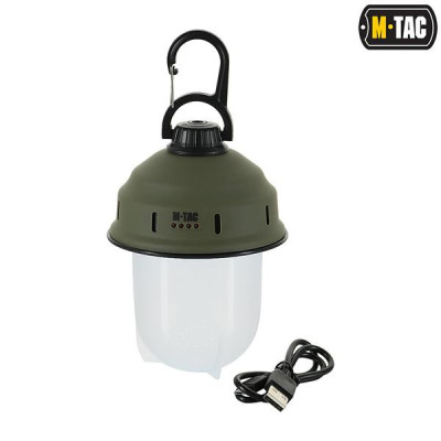 M-Tac pakāramais LED lukturis ar USB uzlādi