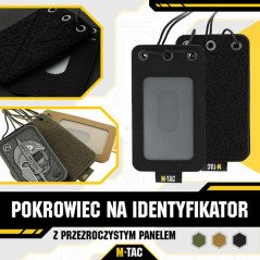 M-Tac Tactical Badge, ID Holder Dokumentų ar kortelių laikiklis, pakabukas