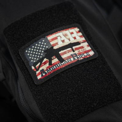 M-Tac AR-15 American Rifle morāles plāksnīte – 8×5 cm