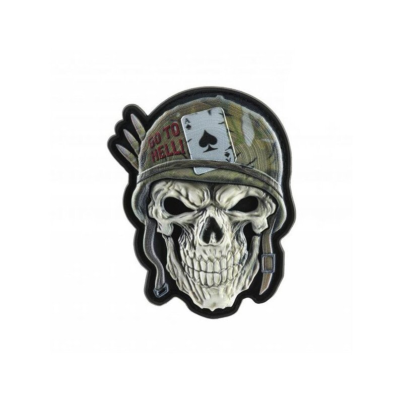 M-Tac Patch Helmet Skull Antsiuvas